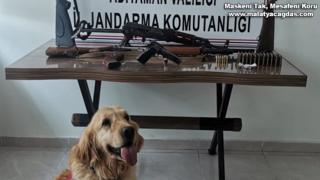 Adışaman'da eş zamanlı silah operasyonu: 2 gözaltı