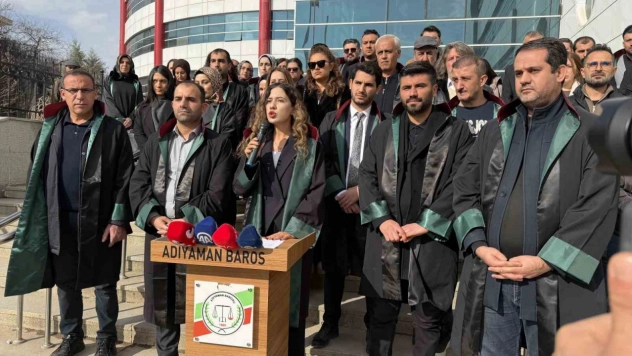 Adıyaman Barosu'ndan avukatlara yönelik saldırılara karşı açıklama