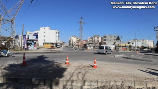 Adıyaman Belediyesi yeni kavşaklarla ulaşım ağını geliştiriyor