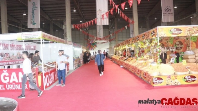 Adıyaman'da, gıda, yöresel ürünler ve hediyelik eşya fuarı başladı