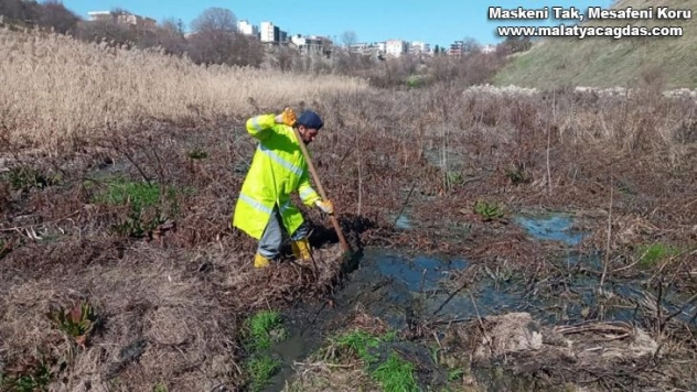 Adıyaman'da haşere ile mücadele sürüyor