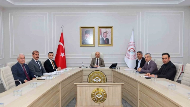Adıyaman'da İl Özel İdaresi Encümen Toplantısı yapıldı