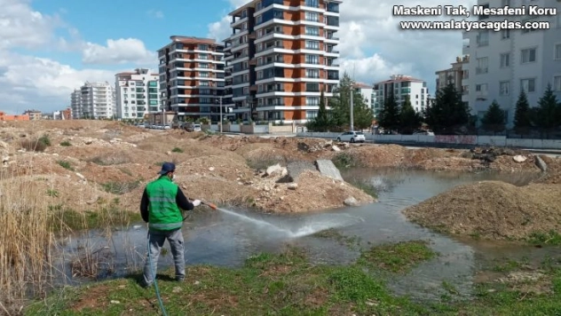 Adıyaman'da ilaçlama çalışmaları devam ediyor