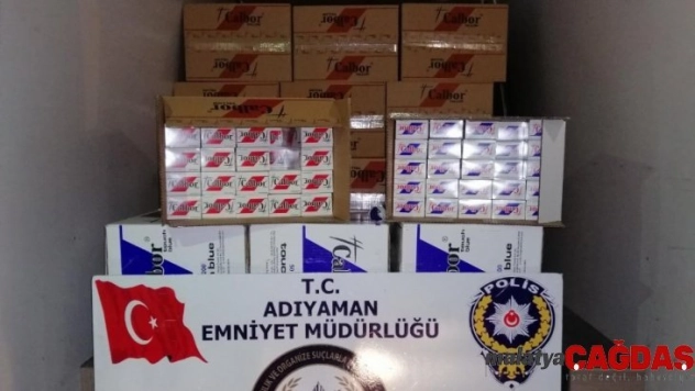 Adıyaman'da makaron operasyonu