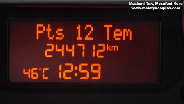 Adıyaman'da termometreler 46 dereceyi gösterdi