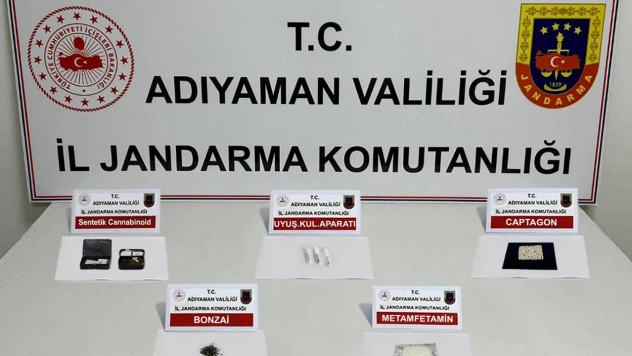 Adıyaman'da uyuşturucu operasyonu: 15 gözaltı