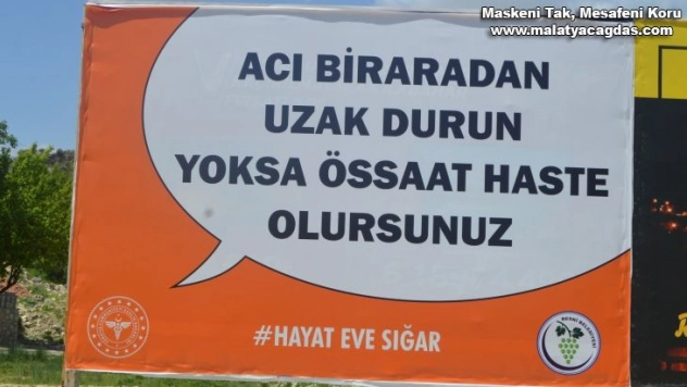 Adıyaman'da yöresel şive ile 'korona' uyarısı