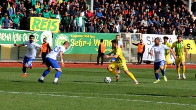 Adıyaman FK kendi evinde mağlup oldu