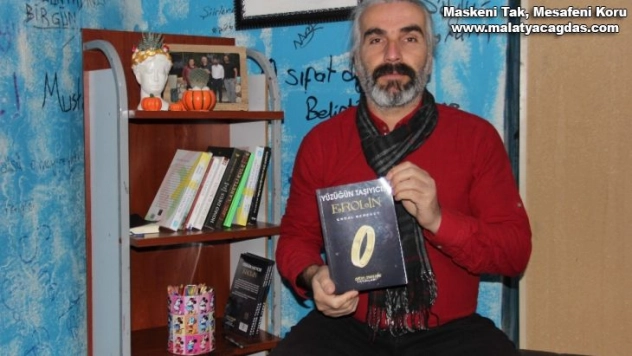 Adıyamanlı ressamın ilk kitabı çıktı