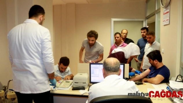 Adıyamanlılar kan vermek için hastaneye akın etti