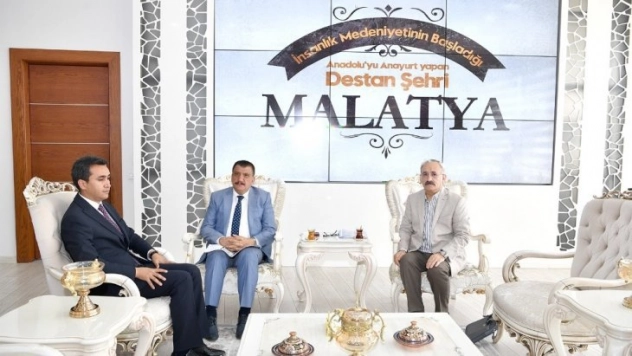 Adli Tıp Kurumu Başkanı Büyük'ten Başkan Gürkan'a ziyaret