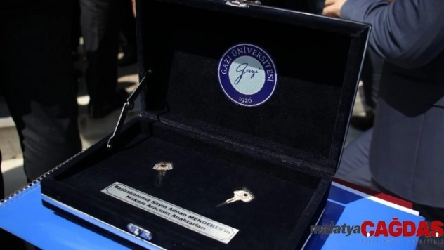 Makam aracının anahtarları artık Aydın Valiliğinde