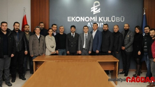 ADÜ Rektörü Prof. Dr. Aldemir'den Ekonomi Kulübü'ne teşekkür ziyareti