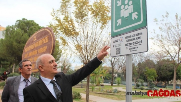 AFAD'tan acil toplanma alanı açıklaması