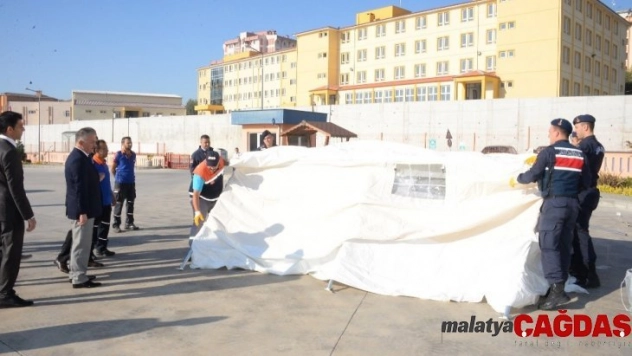 Afet ve deprem anında toplanma yerleri denetlendi