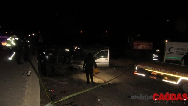 Afyonkarahisar'da trafik kazası: 1 ölü