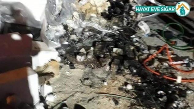 Otomobil mermer fabrikasına girdi: 1 ölü, 3 yaralı