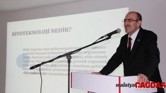Ağrı'da 'Biyoteknoloji ve Hayatın Sırları' konulu konferans