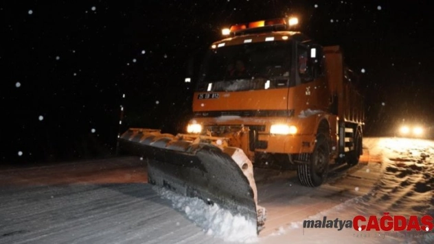 Ağrı'da yoğun kar yağışı