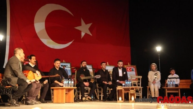 Ahlatlı şehidin vasiyetine destek için gece düzenlendi