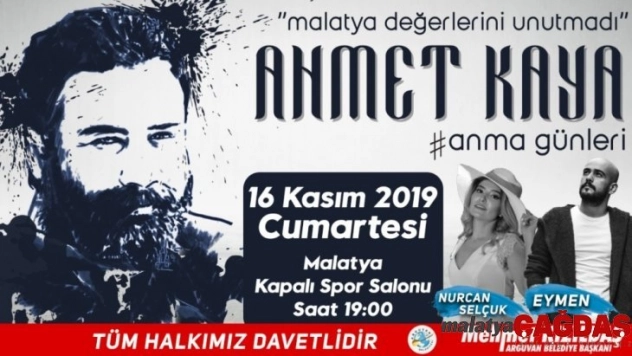 Ahmet Kaya memleketi Malatya'da anılacak