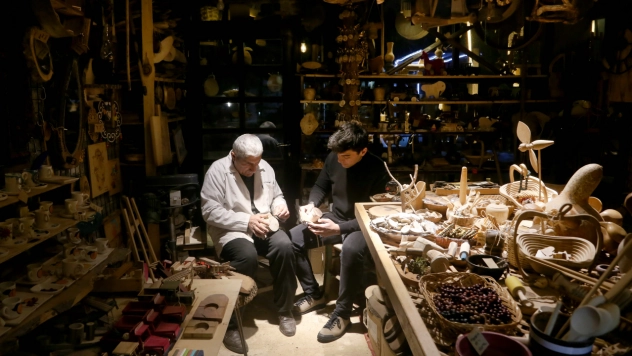 Ahşap ustası yarım asırdır mesleğini sürdürüyor