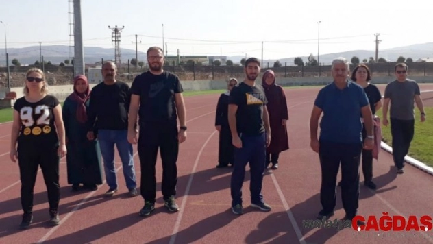 Ailecek spor yaptılar