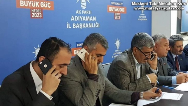 AK Parti 34 bin üyesine telefonla ulaştı