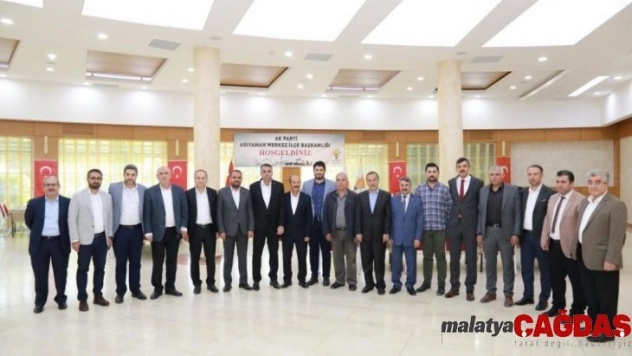 AK Parti İl Başkanı Dağtekin, ilçe başkanlarıyla bir araya geldi