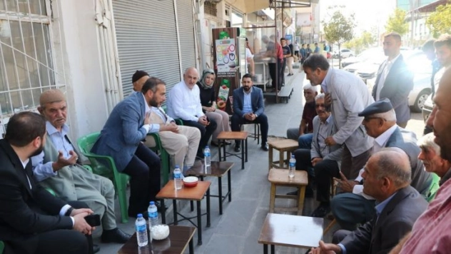 AK Parti'nin gönül köprüsü Çınar'da