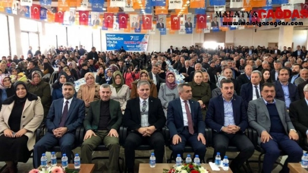AK Parti Yazıhan ilçe başkanı yeniden Veysel Ateş oldu