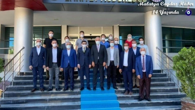 Emniyet Müdürü Dağdeviren'e ziyaret