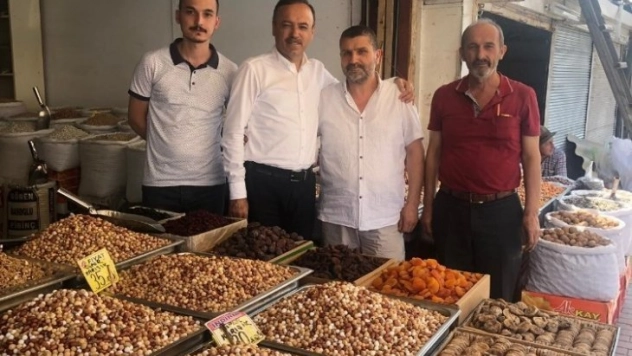 Turan Ankara da esnafımızın yanındayız