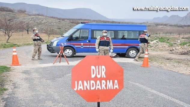 Akçadağ'da bir mahalle karantinaya alındı