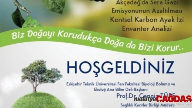 Akçadağ'ın Karbon ayak izi çıkarıldı