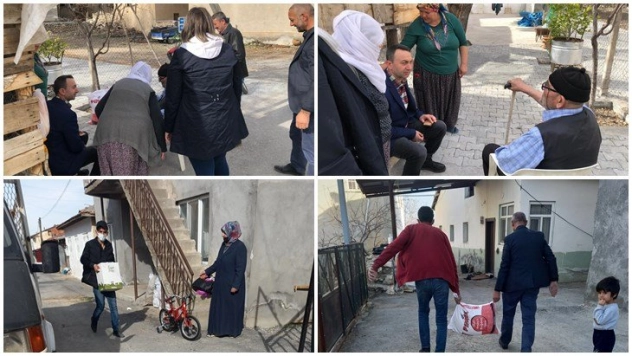 Akçadağder Yardımları Ulaştırıyor