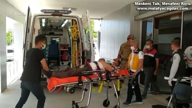 Akrabalar arasındaki arazi anlaşmazlığı kanlı bitti: 2 yaralı