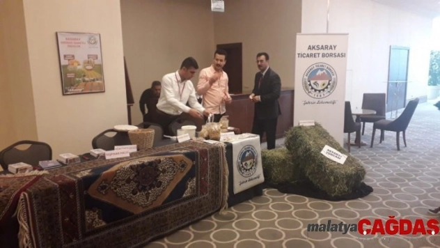 Aksaray'ın coğrafi işaret tescilli ürünleri Adana'da görücüye çıktı