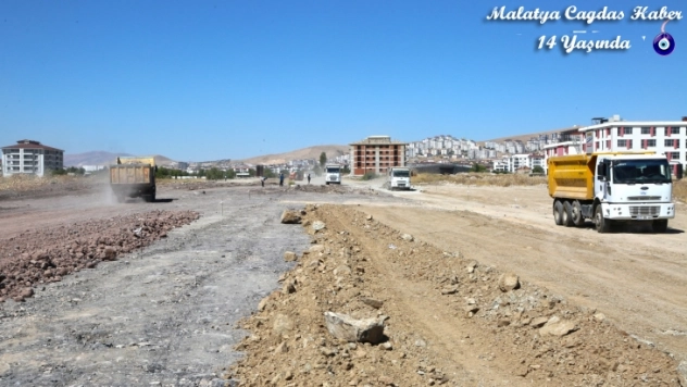 Aksaray Mahallesi Bağlantı Yolu Çalışmaları Devam Ediyor