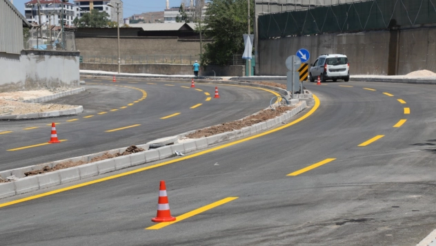 Aksaray Mahallesi-Güney Çevre Yolu Bağlantısında Çalışmalar Tamamlandı