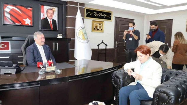 Akşener, Turanlı ile bir araya geldi