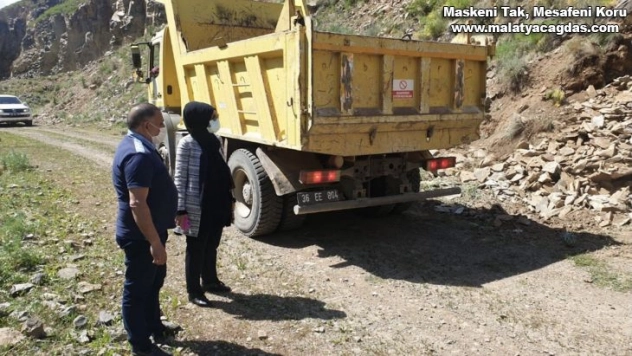 Akyaka Kanyonu'nda çalışmalar başladı