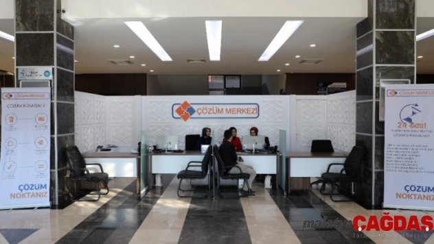Akyurt'un 'Çözüm Merkezi' açıldı