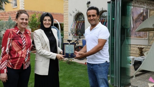 Akyurt'un en güzel bahçe ve balkonları yarıştı