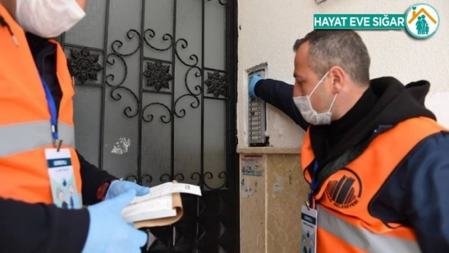 Altındağ Belediyesi sokağa çıkma yasağında vatandaşların acil ihtiyaçlarını temin etti