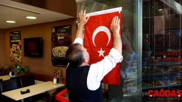 Altındağ'da bayrak seferberliği