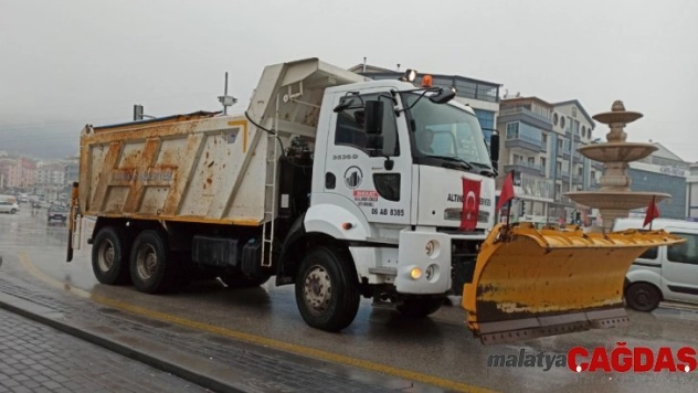 Altındağ'da ekipler göreve hazır