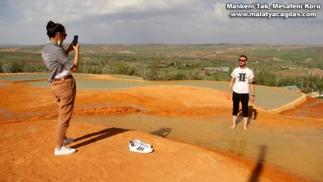 Altınkale ziyaretçilerine görsel şölen sunuyor