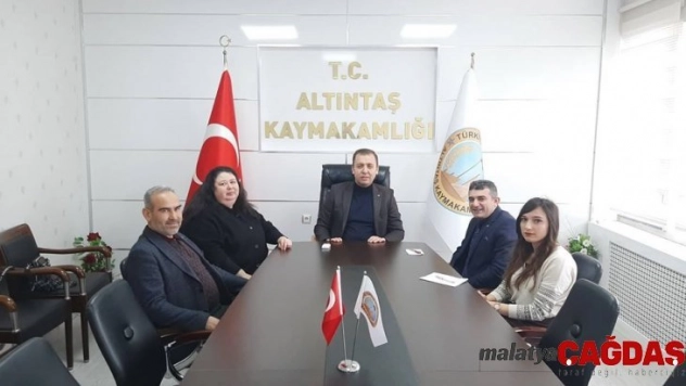 Altıntaş'ta Siyez buğdağı değerlendirme toplantısı yapıldı