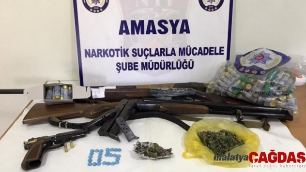 Amasya'da uyuşturucu operasyonu: 6 tutuklama